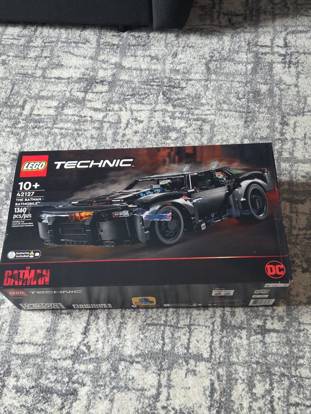 Lego Technic The Batman Batmobile - Black